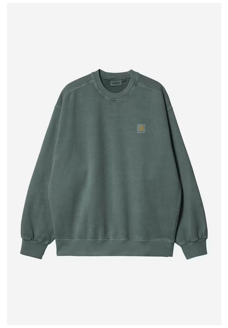 Carhartt WIP W' Nelson Sweatshirt darkscarabgarmentdyed – Vorderansicht