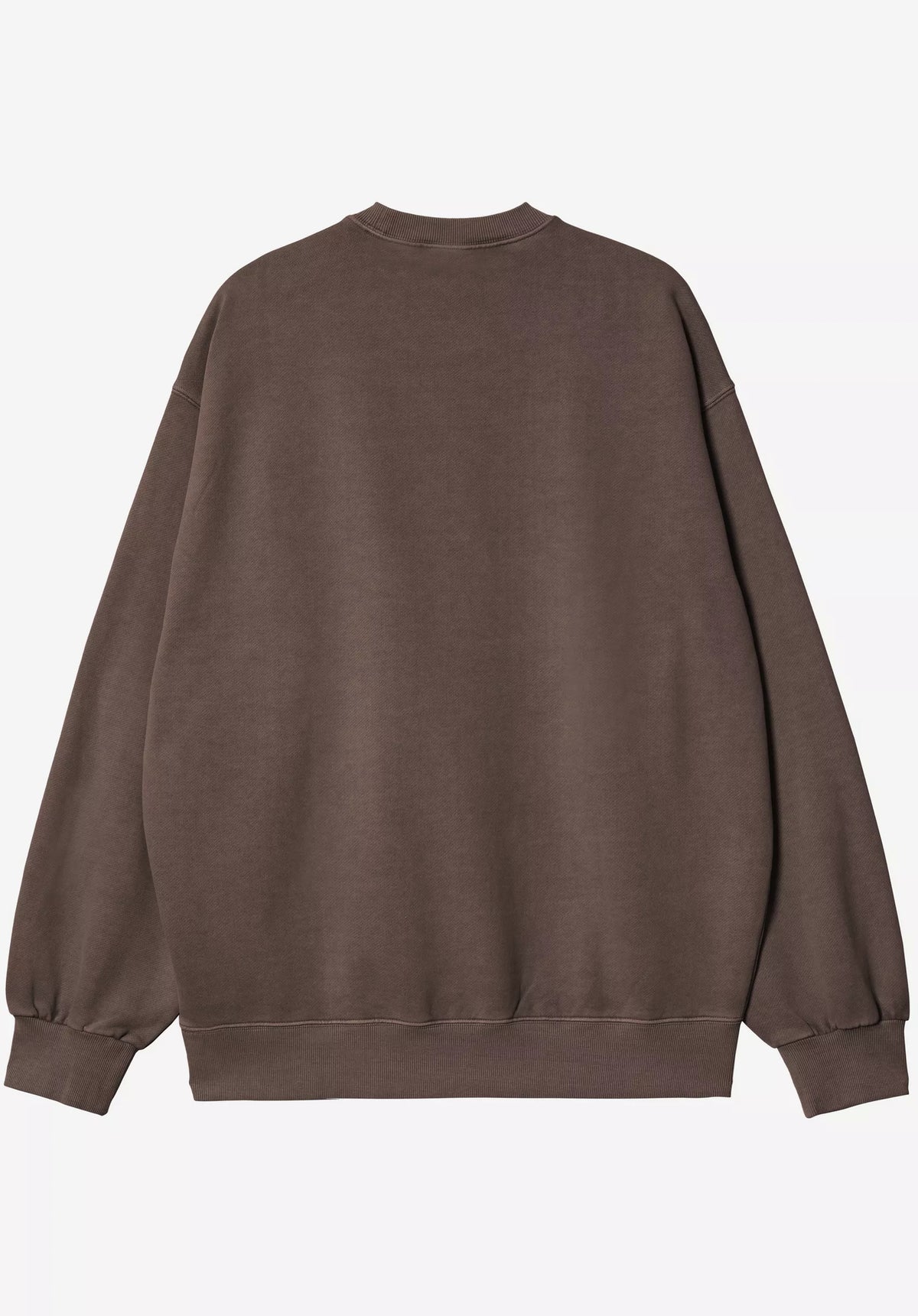 Carhartt WIP Vista Sweatshirt tobaccogarmentdyed – Rückenansicht