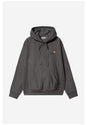Hooded American Script graphite Vorderansicht