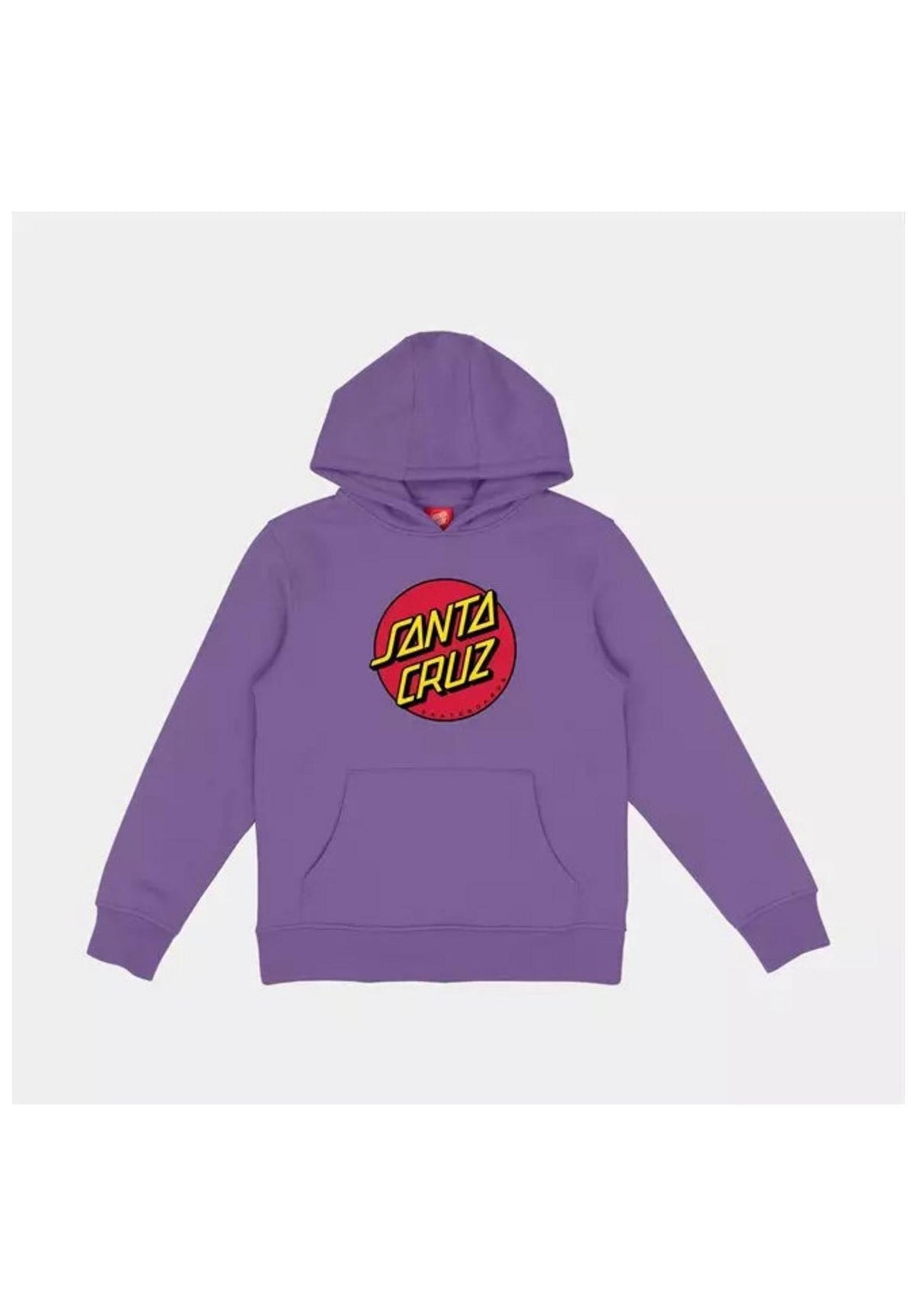 Santa-Cruz Youth Classic Dot Hoodie freshpurple – Rückenansicht