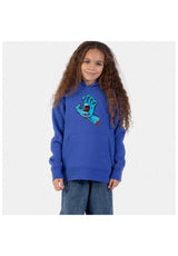 Santa-Cruz Youth Screaming Hand Hoodie sapphire – Vorderansicht