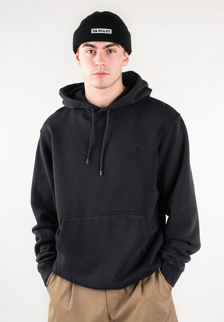 Rules Easy Hood Hoodie black – Vorderansicht