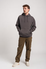 Rules Easy Hood Hoodie leadgrey – Rückenansicht