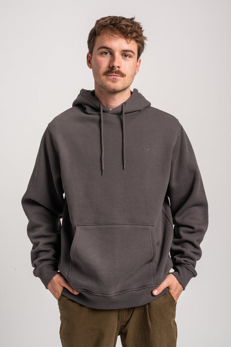 Rules Easy Hood Hoodie leadgrey – Vorderansicht