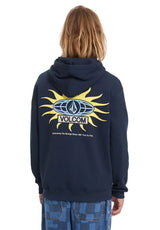Volcom Watanite Po Hoodie marine – Vorderansicht