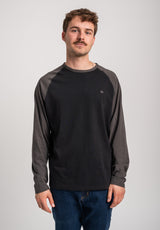 Rules Auris Longsleeve black-leadgrey – Vorderansicht