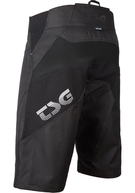 TSG Trailz Shorts Biker-Hose black-grey – Rückenansicht