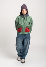 TITUS Meja Winterjacke petrol – Seitenansicht