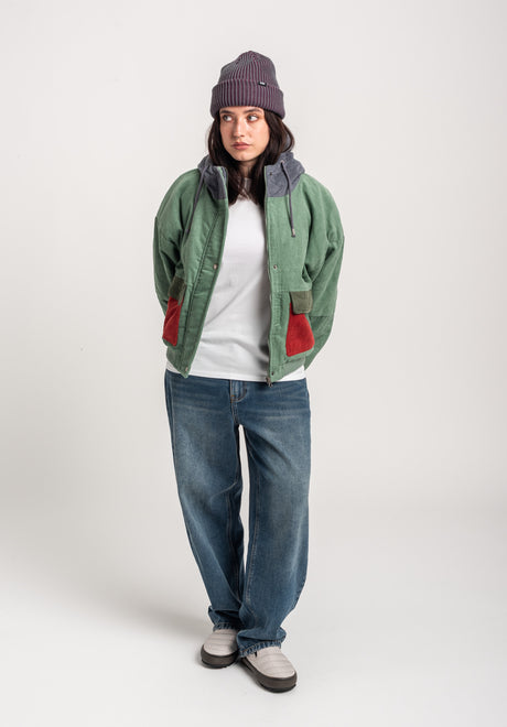 TITUS Meja Winterjacke petrol – Unteransicht