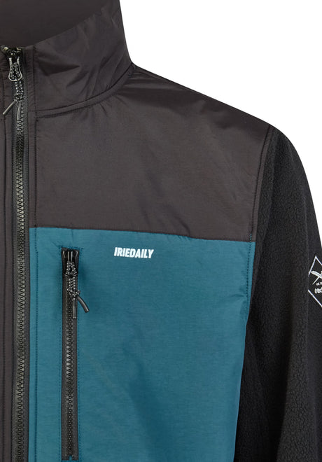 iriedaily Auf Deck Fleece Übergangsjacke darkorion – Detailansicht 1