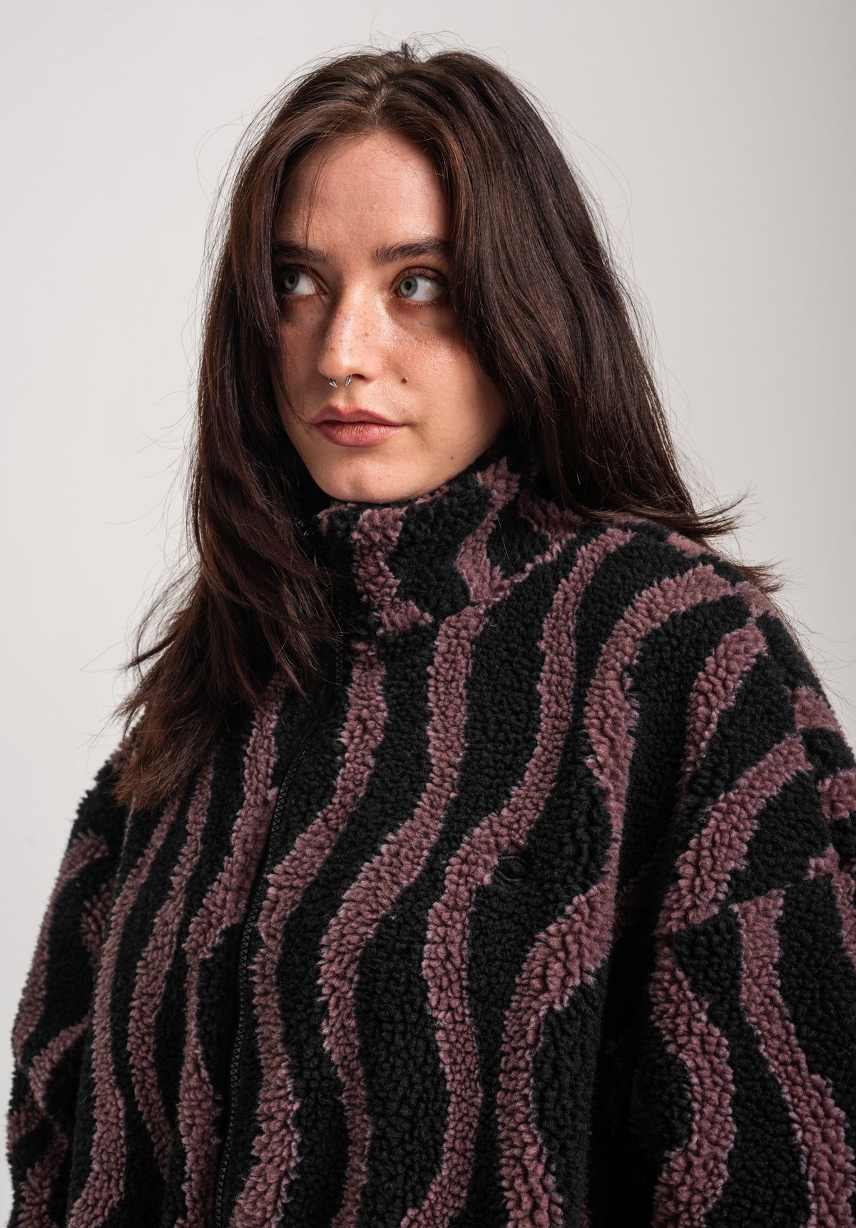 TITUS Nieva Übergangsjacke black-striped – Detailansicht 2