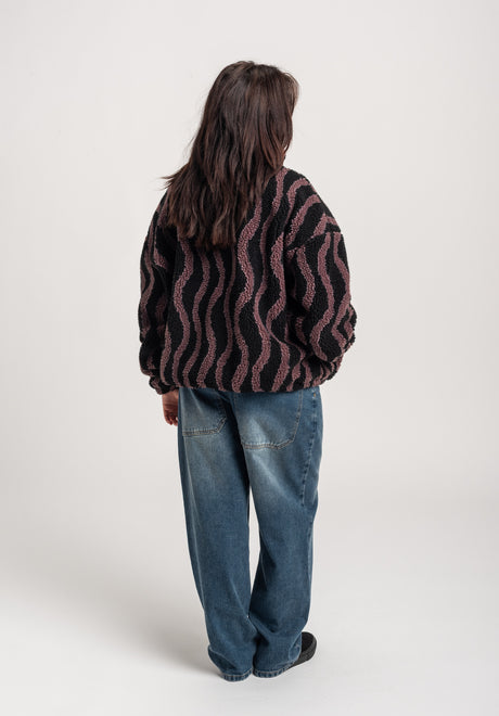 TITUS Nieva Übergangsjacke black-striped – Unteransicht