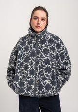 TITUS Nieva Übergangsjacke offwhite-greyblue – Rückenansicht