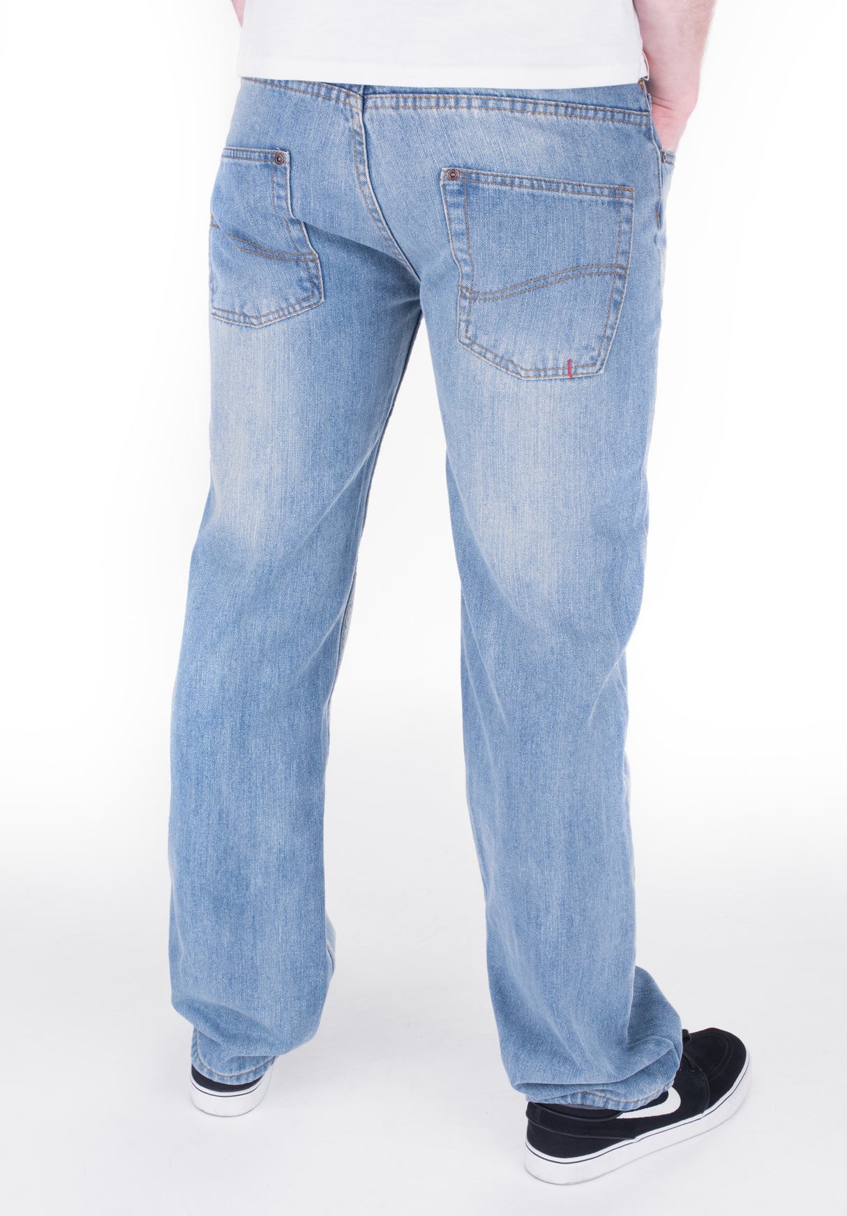 Regular lightblue Rueckenansicht