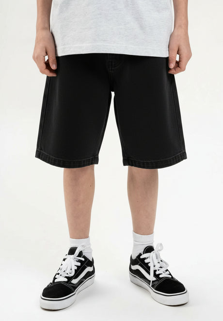 Boogy-Shorts-Kids blackdenim Vorderansicht