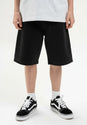 Boogy-Shorts-Kids blackdenim Vorderansicht