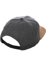 Reell Suede Cap Cap heathercharcoal – Detailansicht 1