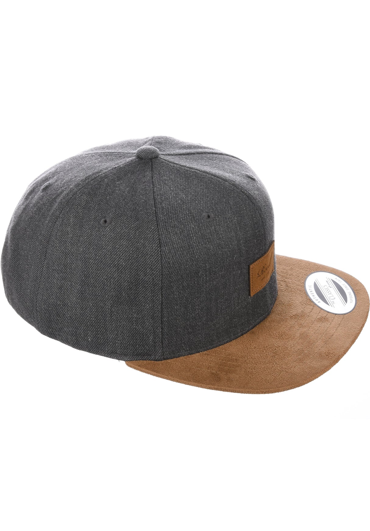 Reell Suede Cap Cap heathercharcoal – Detailansicht 2