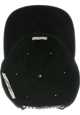 Reell Flat 6 Panel Cap black-cord – Oberansicht