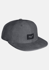 Reell Flat 6 Panel Cap bluegrey-cord – Vorderansicht