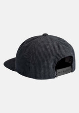 Reell Flat 6 Panel Cap midnightgrey-cord – Rückenansicht