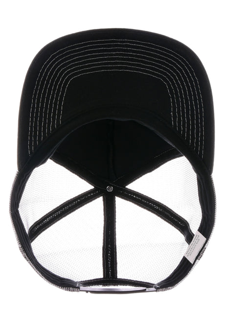 Thrasher Logo Embroidered Mesh Cap black-grey – Oberansicht