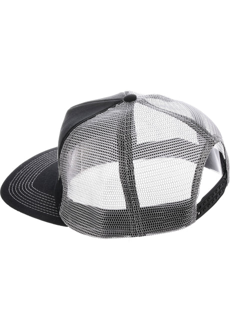 Thrasher Logo Embroidered Mesh Cap black-grey – Rückenansicht