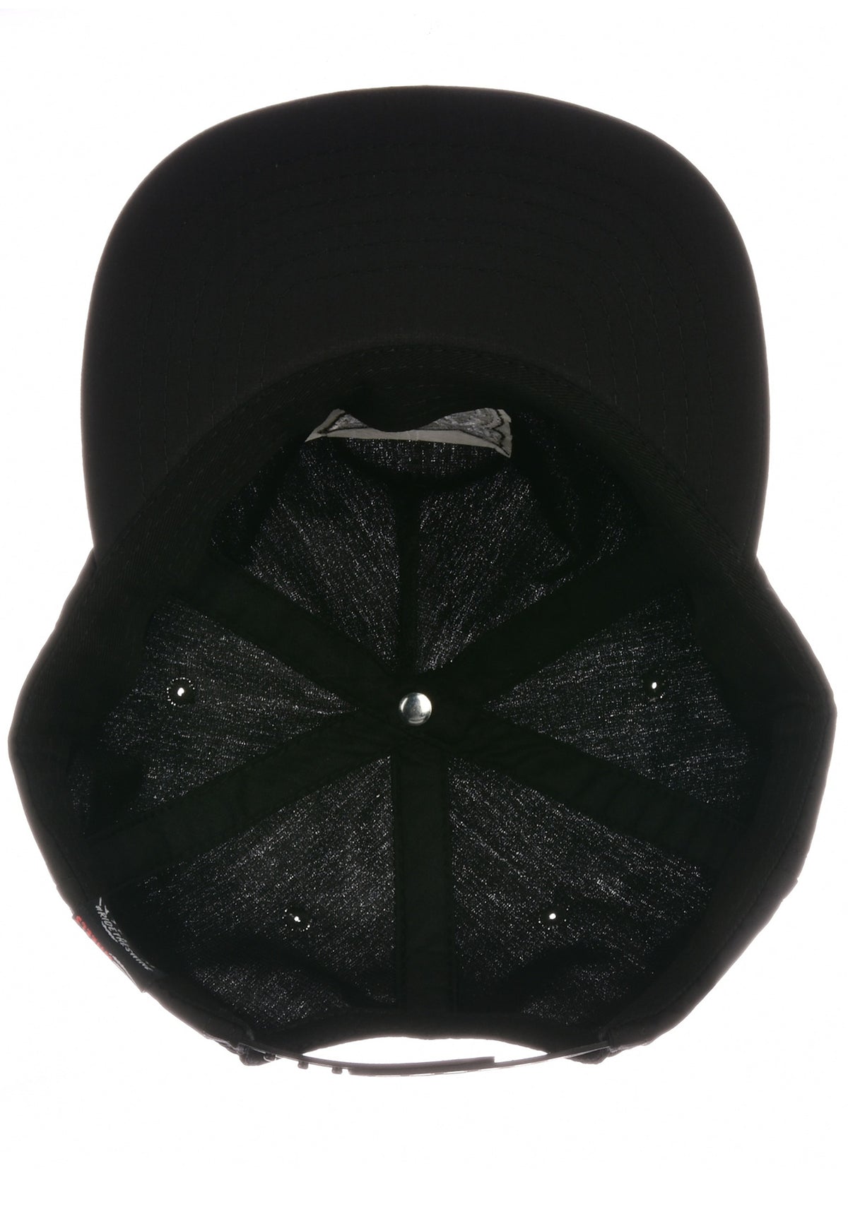 Pig Head Unstructured Cap black – Oberansicht
