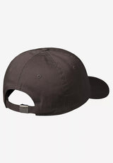 Madison Logo Cap tobacco-white Rueckenansicht