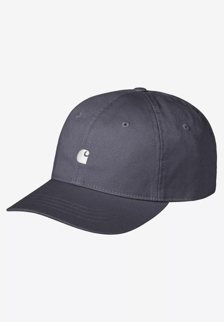 Madison Logo Cap shadypurple-white Vorderansicht