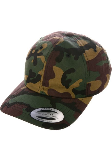 Bones Bearings Dad Camp Cap Circle Pin Cap camouflage – Vorderansicht