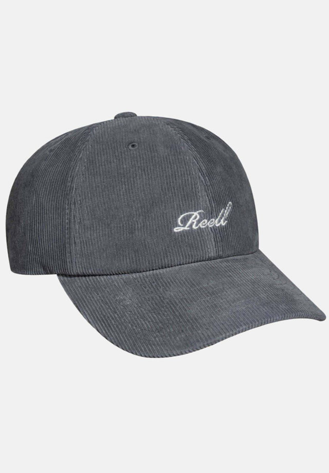 Single Script Cap bluegrey-cord Vorderansicht