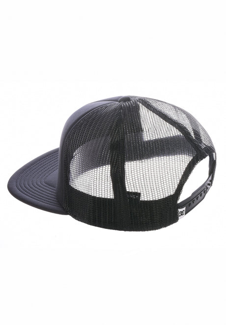 Gas Station Trucker black Rueckenansicht