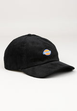 Dickies Hardwick Cord Cap black – Vorderansicht