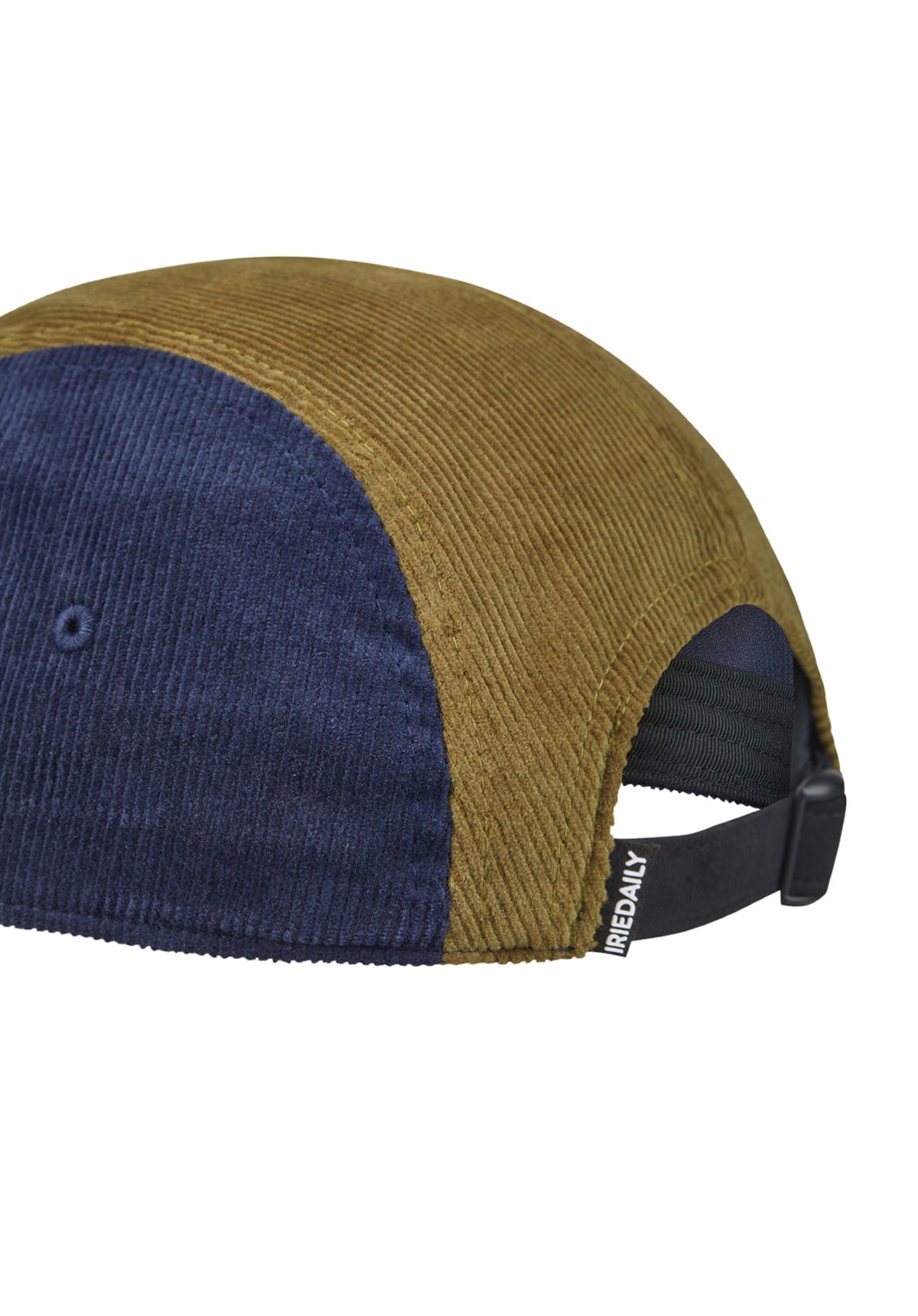 iriedaily Corvin 5 Panel Cap olive-navy – Detailansicht 1