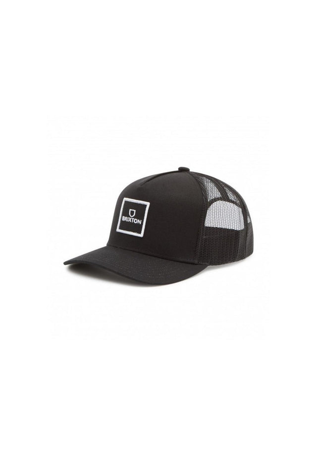 Alpha Block X C MP Mesh Cap black-black Vorderansicht