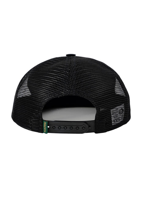Magenta Vision Trucker Hat Cap black – Rückenansicht