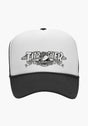 x Antihero Mag Banner Trucker white-black Vorderansicht