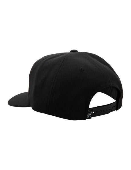 Loser-Machine Fanatic Wool Surge Snapback Cap black – Rückenansicht