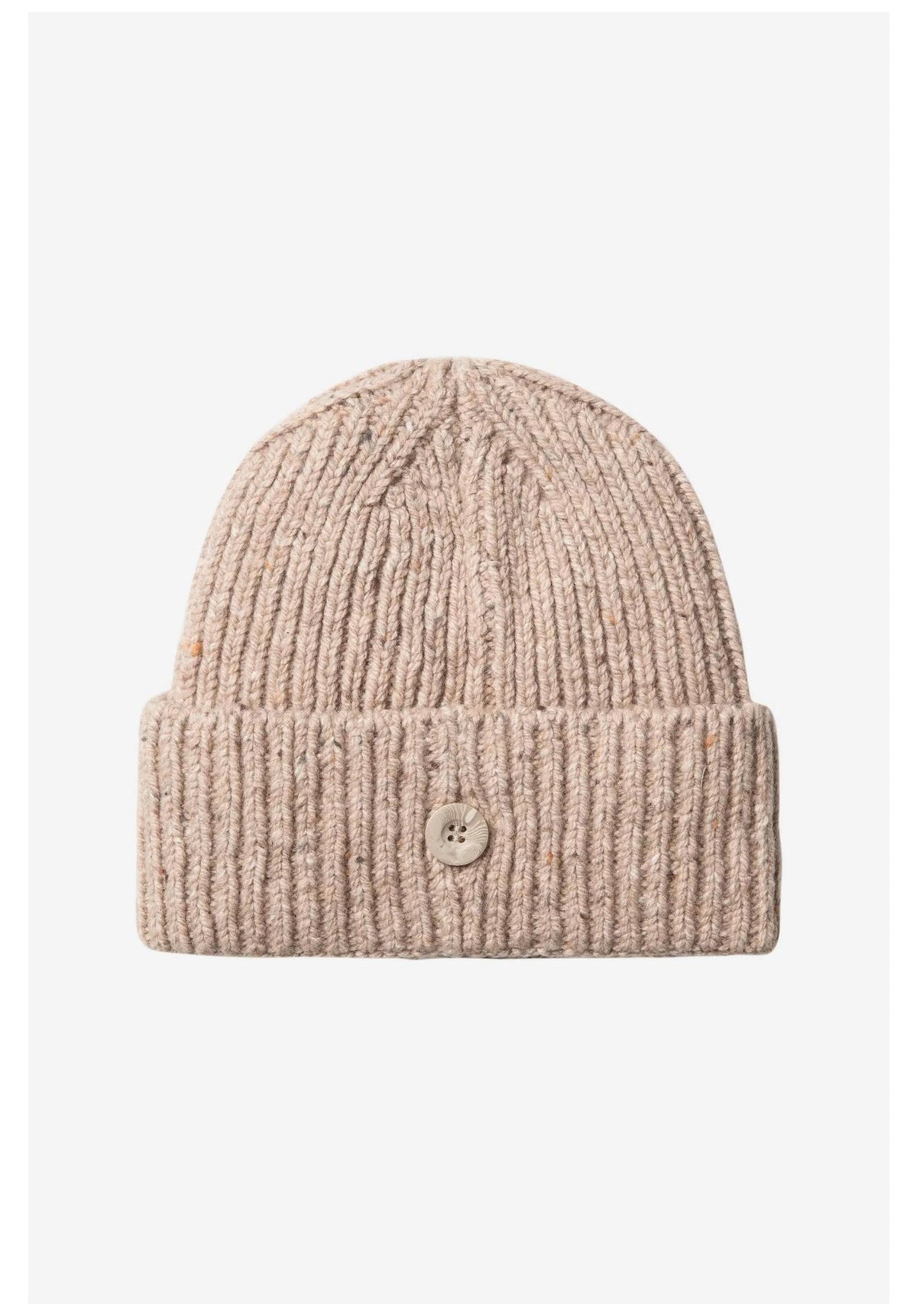 Carhartt WIP Anglistic Beanie Mütze speckledfleurdesel – Rückenansicht