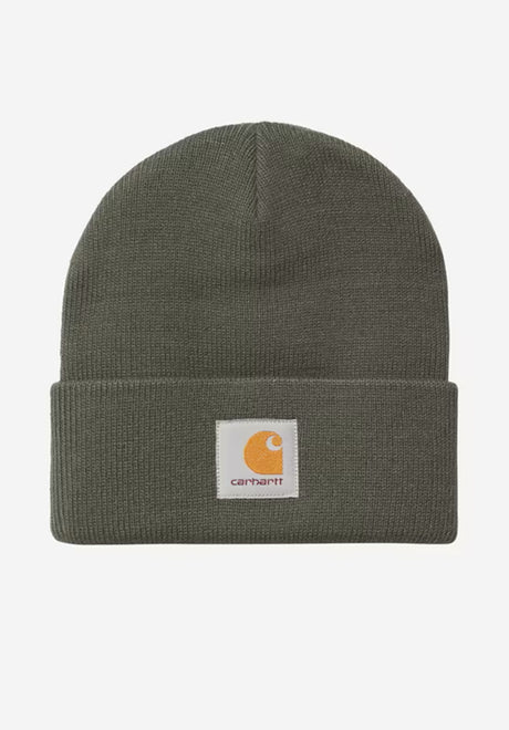 Carhartt WIP Short Watch Hat Mütze shungite – Vorderansicht