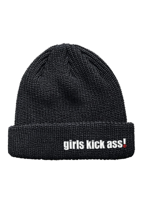 Foundation Girls Kick Ass Mütze black – Vorderansicht