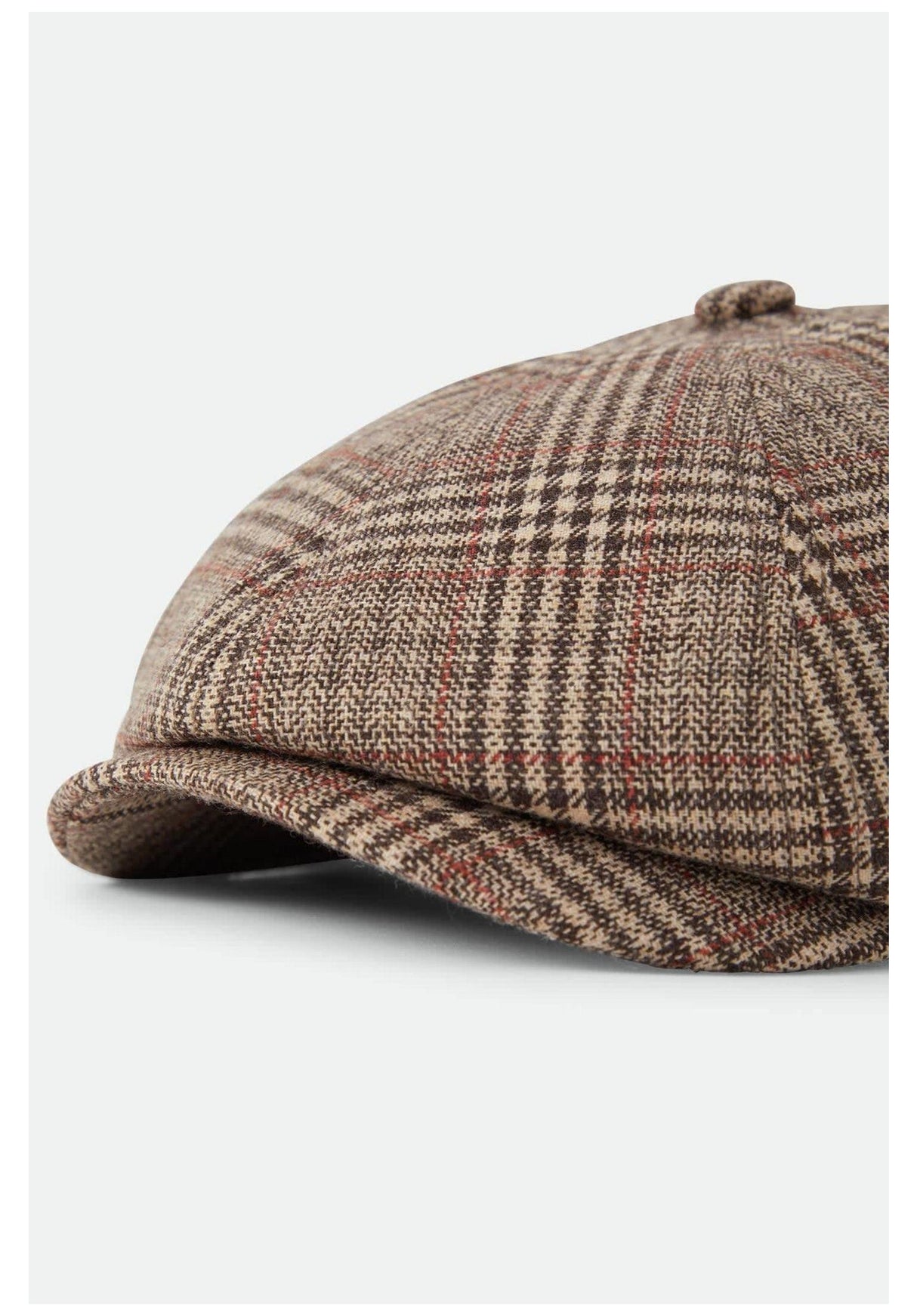 Brixton Brood Hut brown-tan-redplaid – Detailansicht 1
