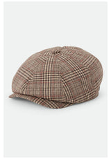 Brixton Brood Hut brown-tan-redplaid – Vorderansicht