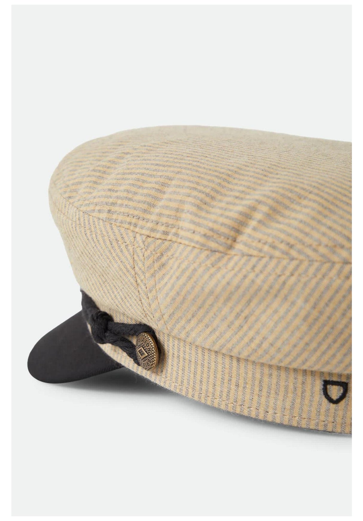 Brixton Fiddler Hut khaki-stripe-washedblack – Detailansicht 1