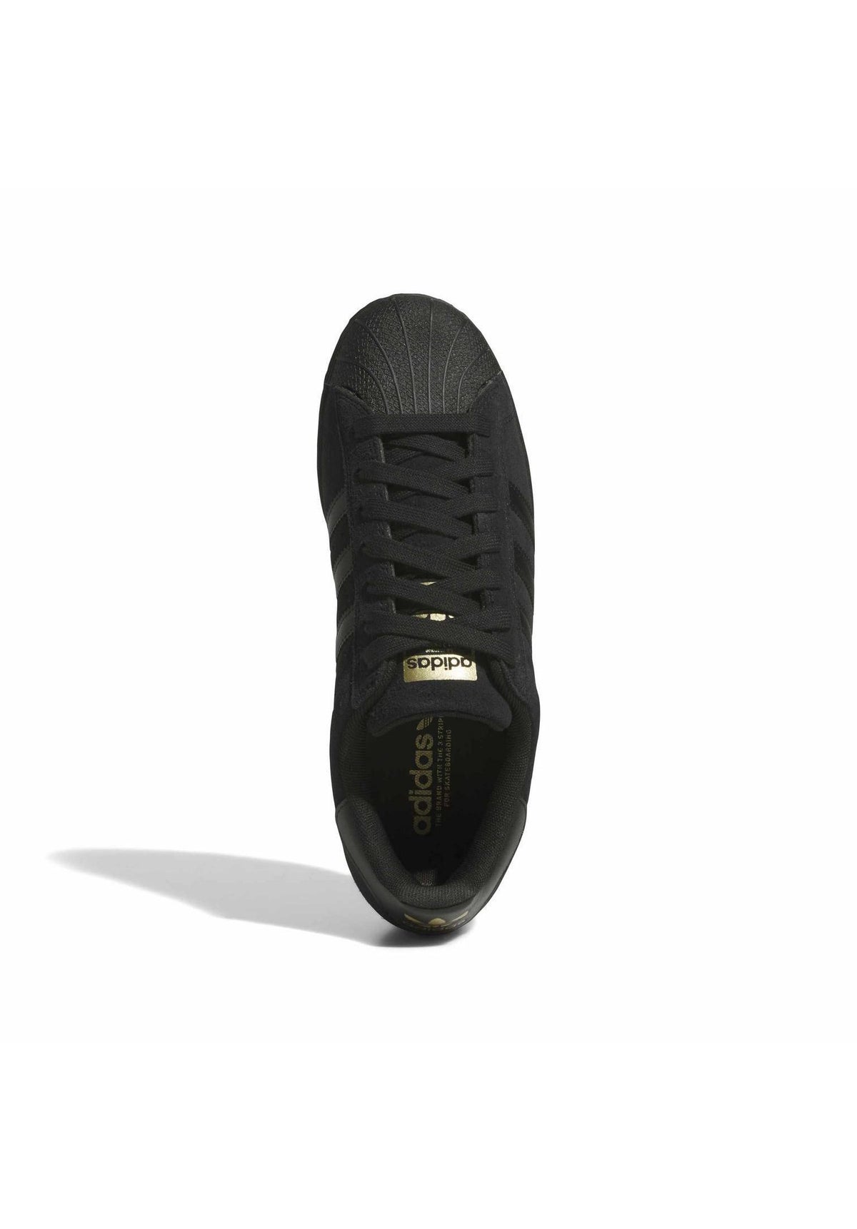 adidas-skateboarding Superstar ADV Schuhe Jungs coreblack-coreblack-goldmetallic – Detailansicht 2