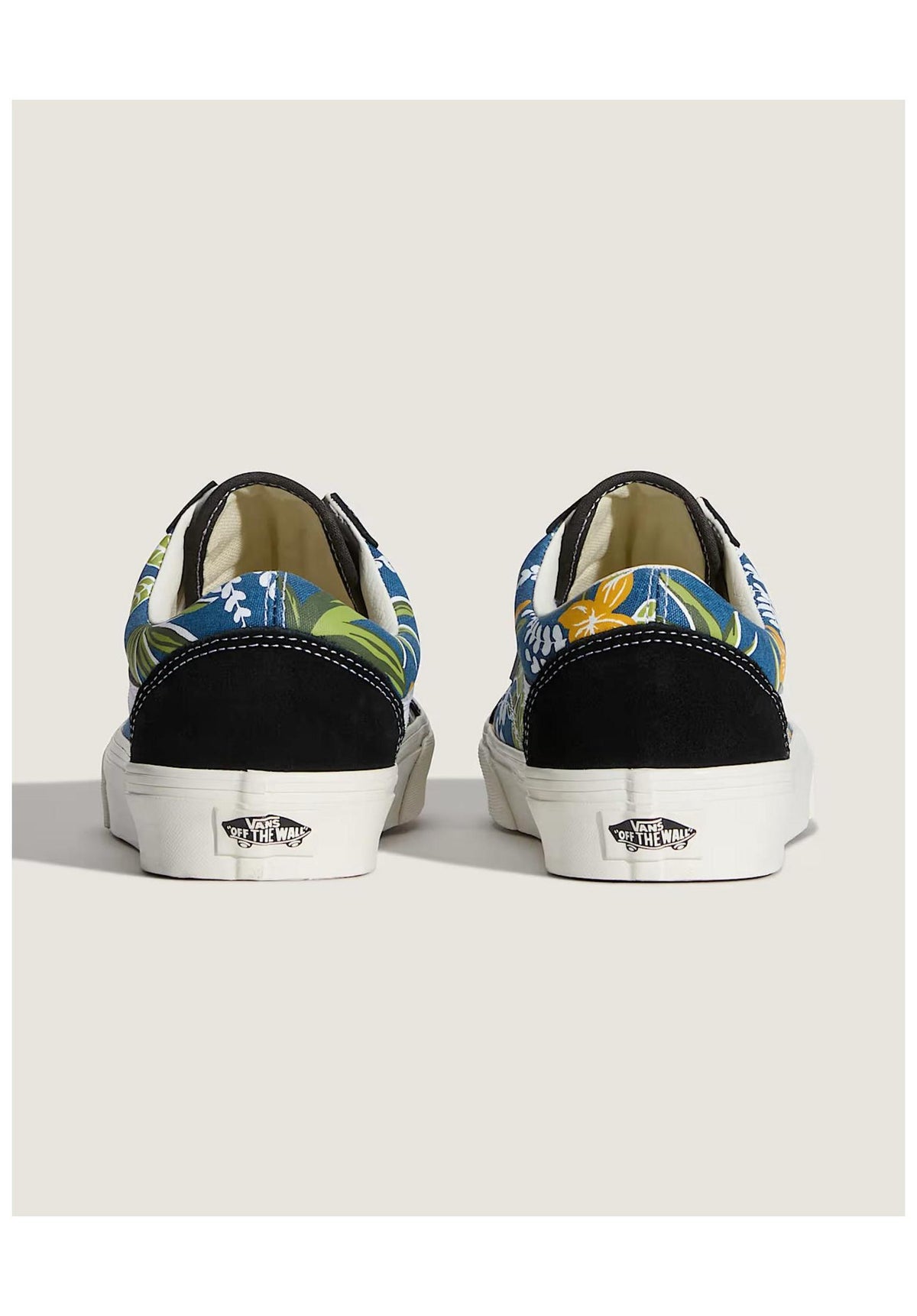 Vans Old Skool Schuhe Jungs floral-navy – Detailansicht 1