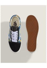 Vans Old Skool Schuhe Jungs floral-navy – Detailansicht 2