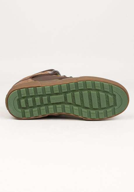 Globe Motley Mid Schuhe Jungs chestnut-olive-summit – Detailansicht 1