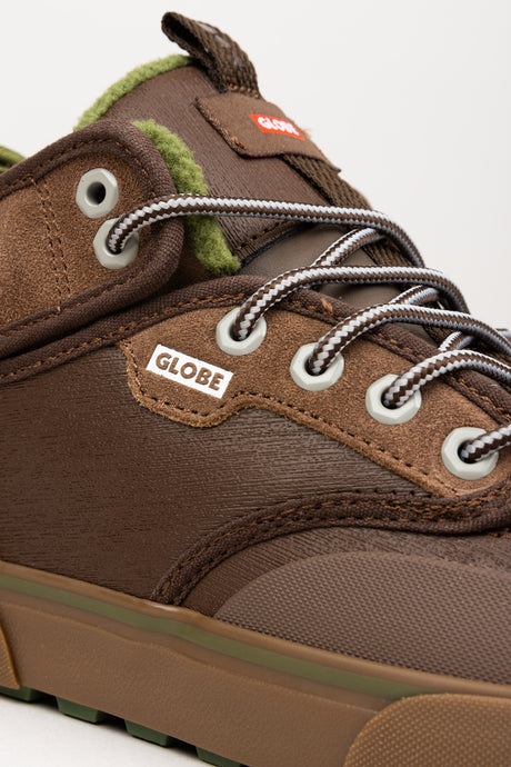 Globe Motley Mid Schuhe Jungs chestnut-olive-summit – Unteransicht